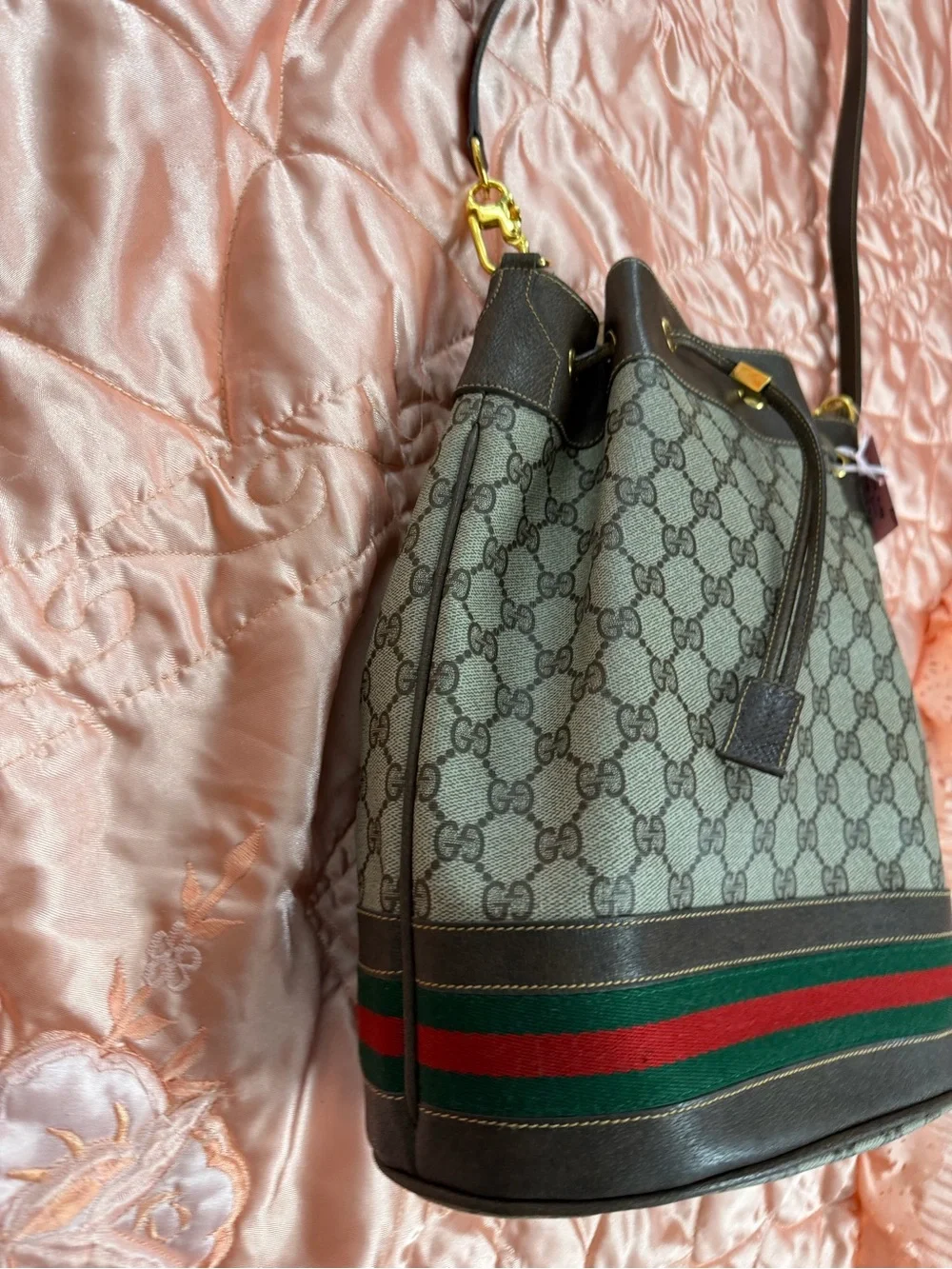 Vintage Gucci Ophidia Bucket Bag